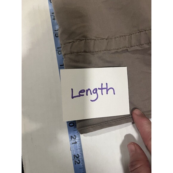 Old Navy Women Drawstring Waist Vest L Gorp Core, Utility, Lagenlook Military - Picture 7 of 8